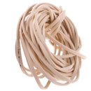 Durable 5 Meter 3mm Flat Leather Cord For Necklace Bracelet Beading Jewelry Making DIY Accessory Beige