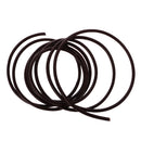 Durable 2 Meter 4mm Round Leather Cord For Necklace Bracelet Beading Jewelry Making DIY Accessory Deep Coffee