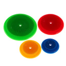 4 Pieces Assorted Size Patchwork Wheel DIY Straight Curve Line Tailor Sewing Scribing Tools