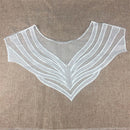 Womens Vintage White Lace Collar Embroidered Collar DIY for Clothing Accessories