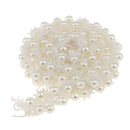 80cm Handmade Pearl Beaded Sewing Trim Chain Dress Decor Craft White