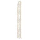 80cm Handmade Pearl Beaded Sewing Trim Chain Dress Decor Craft White