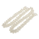 80cm Handmade Pearl Beaded Sewing Trim Chain Dress Decor Craft White