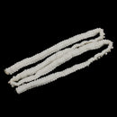 85cm Acrylic Beaded Sewing Lace Trim Applique Ribbon Dress Decor Craft White