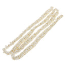 85cm Acrylic Beaded Sewing Lace Trim Applique Ribbon Dress Decor Craft White