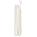 85x1cm Pearl Beaded Sewing Lace Trims Ribbon Dress Decor Craft White