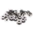 25 Pieces Metal Bobbins Sewing Machine Bobbins Case Organizer with Case 25mm