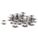 25 Pieces Metal Bobbins Sewing Machine Bobbins Case Organizer with Case 25mm