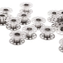 25 Pieces Metal Bobbins Sewing Machine Bobbins Case Organizer with Case 25mm