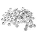 100 Pieces Aluminium Tea Light Empty Case Containers for Tealight Candles Making 2