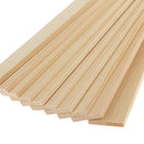 20x Natural Smooth Blank Wood Slices Rectangle Plaque For Modelling Material