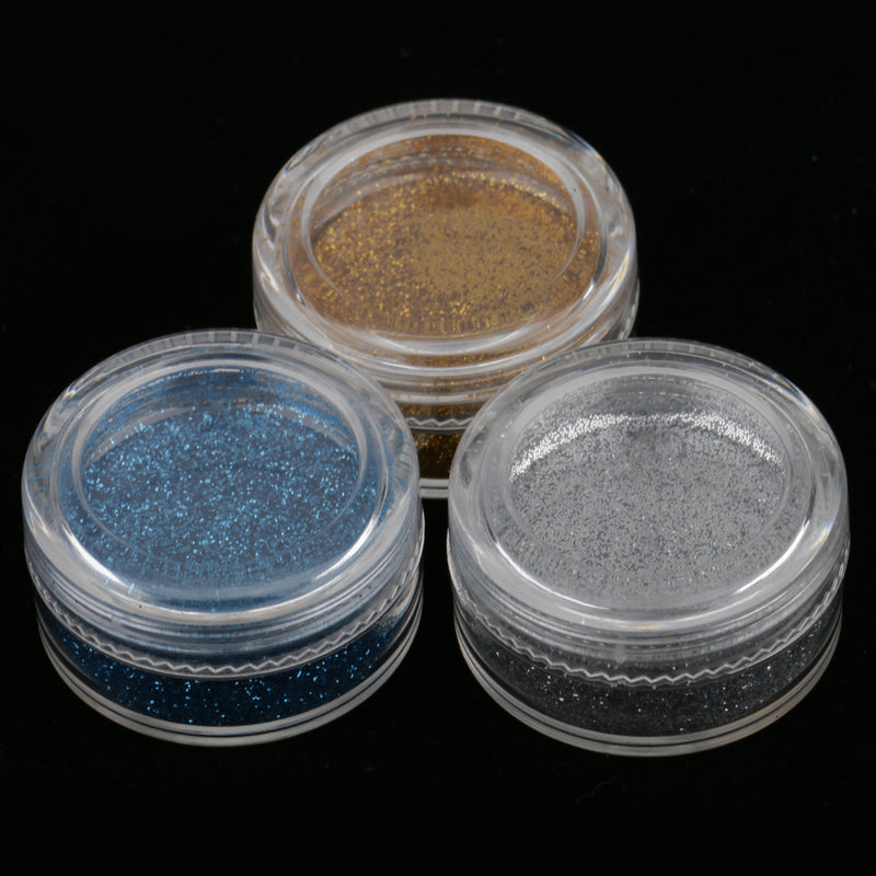 1 Set Glitter Tattoo Kit Body Art Shimmer Glitter Tattoo Temporary Tattoo