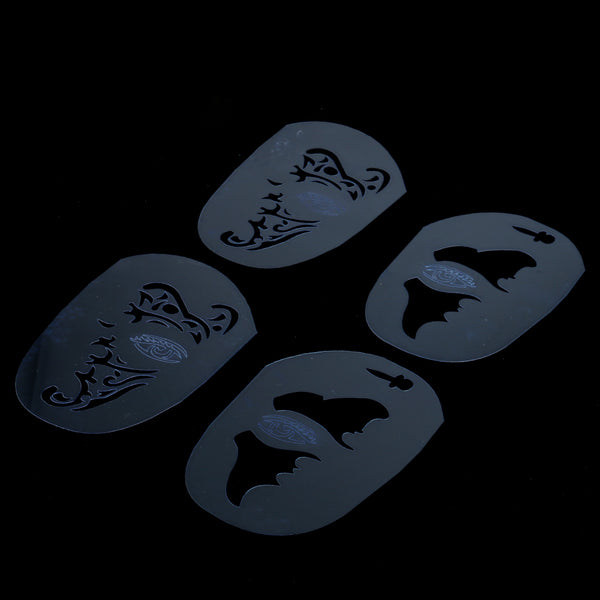 1 Set Animals Face Painting Body Art Stencil Template for DIY Festival Makeup