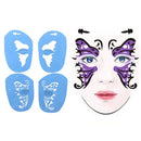 1 Set Animals Face Painting Body Art Stencil Template for DIY Festival Makeup