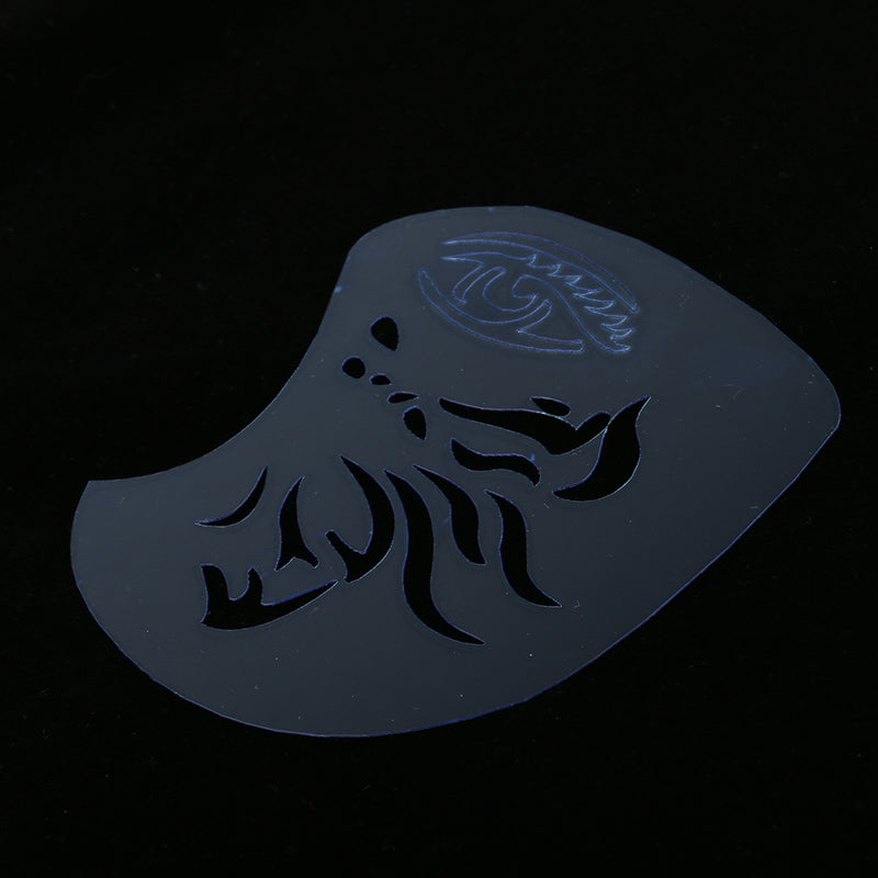 1 Set Face Painting Body Art Stencil Template for Festival DIY Makeup Tiger/Lion Face