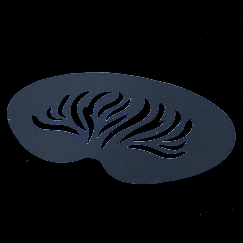 1 Set Face Painting Body Art Stencil Template for Festival DIY Makeup Tiger/Lion Face