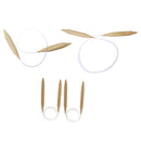 2 Pieces 150mm Circular Knitting Needle Circular Pins for Knitting Scarf