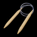 2 Pieces 150mm Circular Knitting Needle Circular Pins for Knitting Scarf