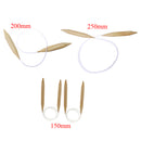 2 Pieces 150mm Circular Knitting Needle Circular Pins for Knitting Scarf