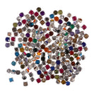 200Pieces Sew on Diamante Rhinestone Crystal Mixed Color 0.24