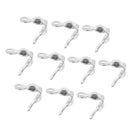 10 Pieces 925 Sterling Silver Findings Jewelry Making DIY Connectors 3mm