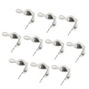 10 Pieces 925 Sterling Silver Findings Jewelry Making DIY Connectors 4mm