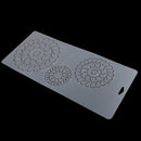 Plastic Quilting Quilt Stencil Painting Craft Template Sewing Tool 45x20cm