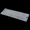 Semi-transparent Stencil Plastic Quilting Template Quilt Tool for Patchwork 32.5x16.5cm