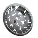 Home Furniture Decoration Accessory Antique Hollow Alloy Flower Design Charms Incense Burner Cover Censer Lid Copper 6