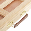 Artist Wood Tabletop Portable Painting Table Desk Box Easel with Storage Drawer
