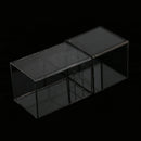 Water Planting 20cm Height Square Shaped Tabletop Glass Geometric Succulent Plant Terrarium Box Planter Flower Pot for Fern Moss