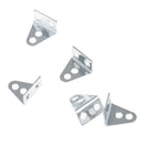 40 Pieces L-shaped angle Iron for Architectural Model Toy Car Part Robotics
