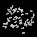 50 Pieces Plastic Three Shaft Axle Sleeve Connector for Car Model DIY