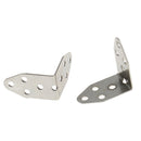 20 Pieces L-shaped angle Iron for Architectural Model Toy Car Part Robotics
