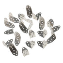 20 Pieces L-shaped angle Iron for Architectural Model Toy Car Part Robotics