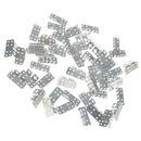 50 Pieces L-shaped Angle Iron for Architectural Model Toy Car Part DIY