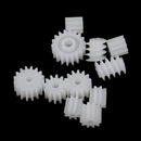 11 Pieces/set Plastic Gears Worm for Kids Toys RC Car Toy Models Part Repair Accessories