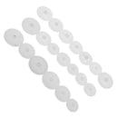 19 Pieces/set White Plastic Assorted Gears Gear Kits for DIY Robot RC Car Toys Model Accessories