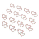 15 Pieces Red Dots Wooden Crafts Scrapbooking Cards Embellishments Wedding Favor Charms 3cm