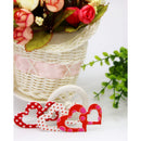 15 Pieces Red Dots Wooden Crafts Scrapbooking Cards Embellishments Wedding Favor Charms 3cm
