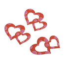 15 Pieces Wooden Bubble Decor Buttons Scrapbooking DIY Wedding Embellishments Crafts 3cm