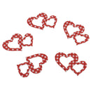 15 Pieces Lattice Wooden Embellishments Scrapbooking Cardmaking DIY Crafts Decor 3cm