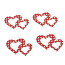 15 Pieces Lattice Wooden Embellishments Scrapbooking Cardmaking DIY Crafts Decor 3cm