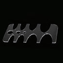 Acrylic Belt Tail/Hole Template Board DIY Belt Making Tool Leather Craft