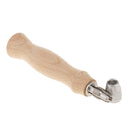Leather Wooden Handle Tools Leather Edge Beveling Tool