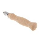 Leather Wooden Handle Tools Leather Edge Beveling Tool