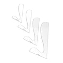 4cm 5cm 6cm 8cm Leather Tool Wallet Acrylic Corner Pattern Board Leather Trim Mould A