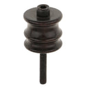 Delicate Smooth Purple Ebony Electric Grinding Head Leather Polished Tool DIY Leathercraft Accessories 20mm