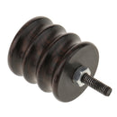Delicate Smooth Purple Ebony Electric Grinding Head Leather Polished Tool DIY Leathercraft Accessories 25mm