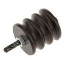 Delicate Smooth Purple Ebony Electric Grinding Head Leather Polished Tool DIY Leathercraft Accessories 25mm